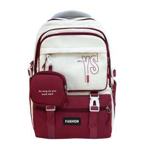 AE New stylish high-capacity backpack for girls in junior high school high school students and elementary school students