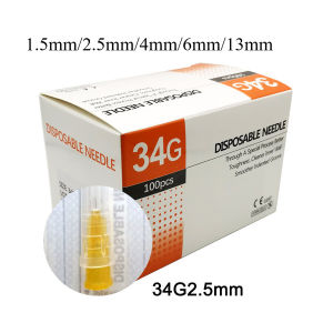 South Korea imported ultra -fine 34G needle 4/1.5/2.5mm disposable micro -needle beauty needle