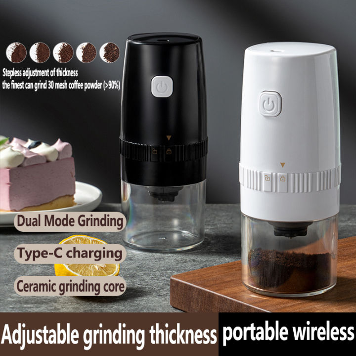 Coffee Grinder USB Charge Professional Ceramic Grinding Core