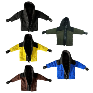 Mini Coat Keychain Drable Water Resistant Key Holder Lightweight Compact For Travelers Professionals Commuters Students