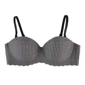 YIFAFA 【Local Stock】 3Pcs Push Up Bra For Women Seamless Small Chest Gathered Brassiere Girls Candy Solid Color Thin Cotton Bralette Comfortable Breathable Lingerie