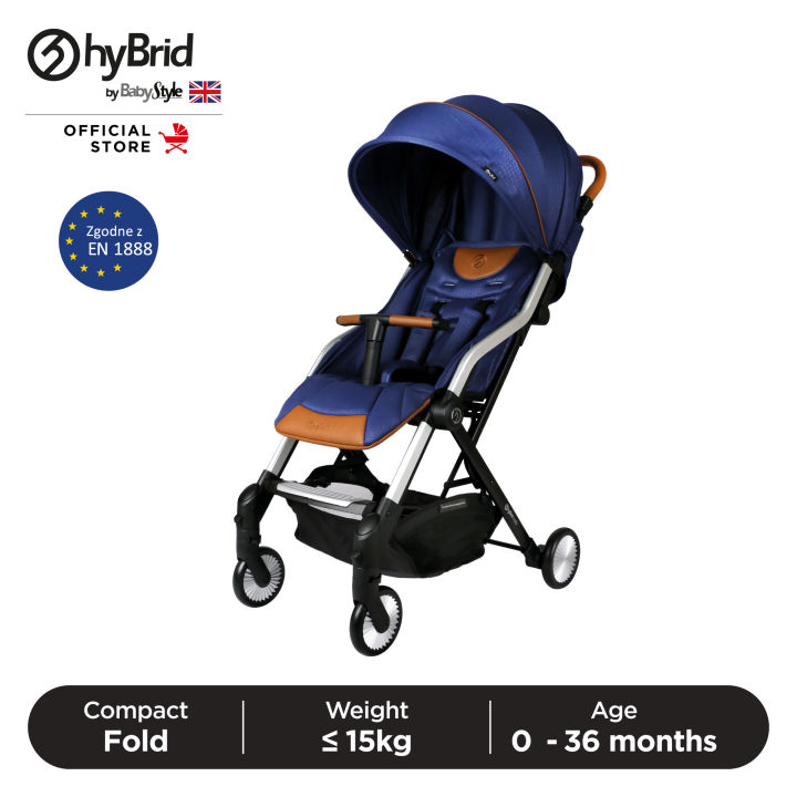 Hybrid by BabyStyle Luxury Cabin Size Compact Baby Stroller with Bag HYB822 Hybrid Cabi I Classic Croco Collection Lazada