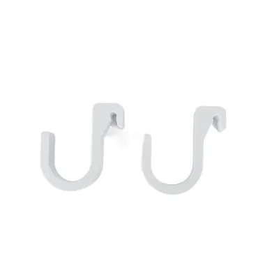 MAKERVY 2Pcs Single/Double Hook Car Umbrella Hooks Vertical Suspension No Drilling Car Umbrella Storage HookClip Anti-tilt Car Umbrella Holder Auto Accessories