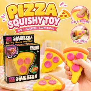 Pizza Squishy Toy Soft Pinch Squeeze Ball Sticky Hand Slow Rising Squishy Toys for Girls Gift