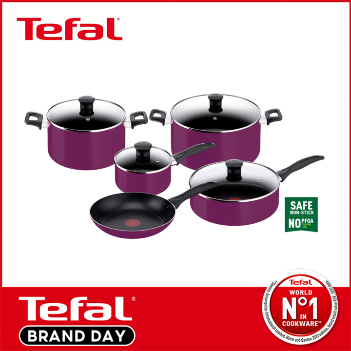 Tefal Simply Cook 9-piece Set | Lazada PH