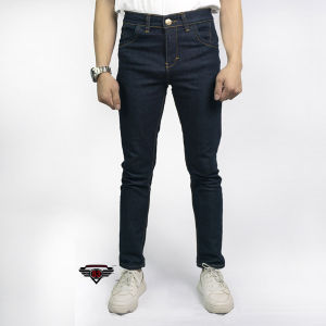 ANDROS 53 - Celana Jeans Panjang Pria Slim Fit Stretch Denim Premium Quality Garment Dongker