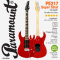⭐ถูกสุดชัวร์⭐ Paramount PE217 Super Strat กีตาร์ไฟฟ้า ทรง Strat 24 เฟรต ไม้ป๊อปลาร์ ปิ๊กอัพ HSH ** ประกัน 1 ปี **. 