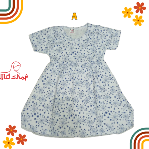Baju Gaun Anak Lengan Pendek Size M