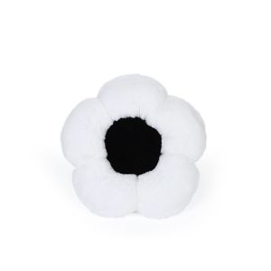 XUNJIE Plush Winter 1PC Car Accessories Car Seat Protector Front Chair Seat Comfortable Lumbar Support Car Seat Cushion Car Seat Cover Auto Seat Back Cushion Flower Car Head Pillow