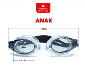 SPEEDS Kacamata renang anak Dewasa Remaja ANTI FOG & UV PROTECTION 017-2005
