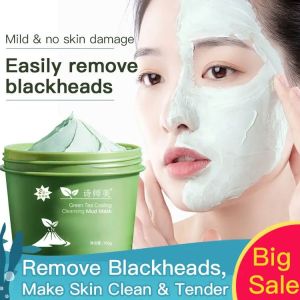 100g Deep Cleaning Green Tea Volcanic Mud Mask
