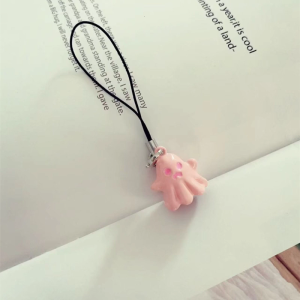 Y2K Phone Charm Pendant Spooky KeyChain For Bag Phone Halloween Spooky Charm Keychain Women Girl Phone Lanyard Chain