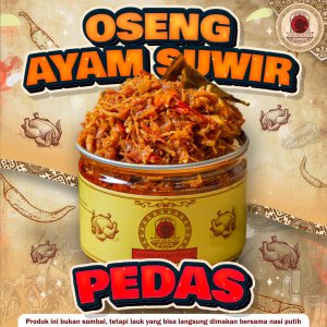 Oseng Ayam Suwir Pedas DAPOER KUNO - 250 Gram