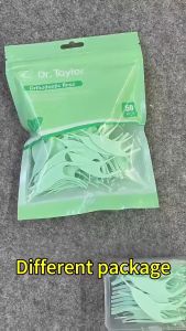 COD 30/50Pcs Count Orthodontic Flossers for Braces with Floss Dispenser Braces Flossers for Kids Adult