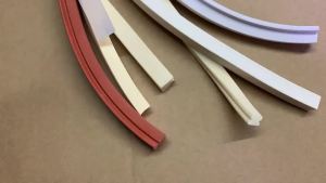 BateRpak Hand Impulse Sealer Silica Gel StripsHigh Temperature Resistant I-shaped square sponge strip