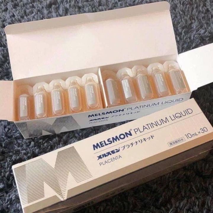 Nước uống nhau thai ngựa Melsmon Platinum Liquid Placenta - SẢN PHẨM ...