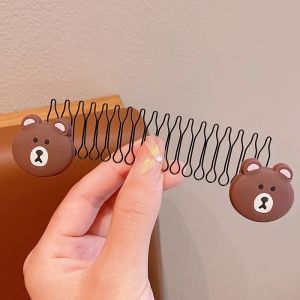 กิ๊บติดผมเด็ก หวีผมหดได้ หวีผมน่ารักการ์ตูนสำหรับเด็กหวานและน่ารัก MIMOON