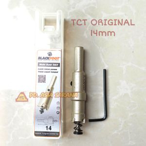 [14mm] Hole Saw TCT Besi 14 mm BLACKFOOT Mata Bor Lubang Holesaw ORI