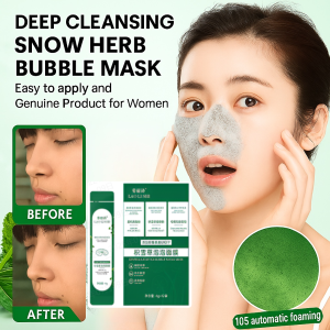 Deep Cleansing Snow Grass Bubble Mask / Easy to apply / Genuine womens product / Easy to carry