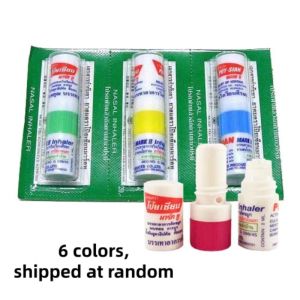 12pcs Poy Sian Mark II Inhaler Thailand Original Thai Herbal 2-in-1 Nasal Inhaler Menthol Peppermint Oil Hidung Tersumbat Resdung Selsema Pening Motion Sickness Refreshing Balm Oil Gigitan Serangga 泰国八仙筒 鼻通 鼻塞 头晕 晕车 Ready Stock Malaysia Fast Shipping