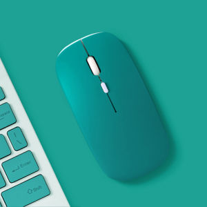 FONKEN Chuột Bluetooth Không Dây Chuột Câm Cho Máy Tính Xách Tay Máy Vi Tính Chuột Chơi Game Im Lặng Pin Một Chế Độ Siêu Mỏng Mini