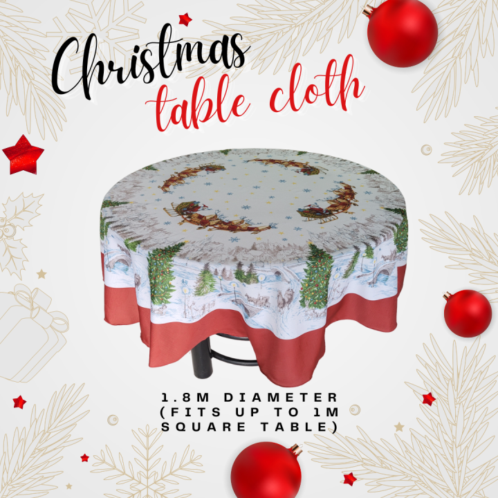 Christmas Table Cloth Lazada PH