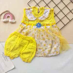 Dress Tutu Bayi Perempuan new 0-6 Bulan Kuning