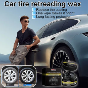 【Car Tire Renewal Wax】Restores Black Shine Prevents Cracking for Long-Lasting Tire Protection Auto Detailing Home Car Care Maintenance Car Maintenance Professional Car Care