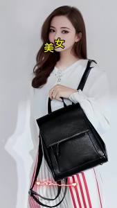 Womens Backpack 2026 New Genuine Leather Womens Bag European and American Fashion Large Capacity Travel Backpack Ladies Leather Bag Wholesale