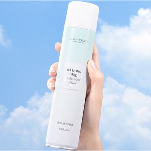 Maycreate Washing Free Shampoo Instant Dry Wash Hair Spray Smooth Refreshing No Water Confinement Hair Care