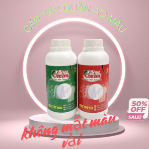 Siêu tẩy mốc quần áo Mega Clean tẩy sạch mốc thâm kim vết ố vàng dầu mỡ bám trên quần áo