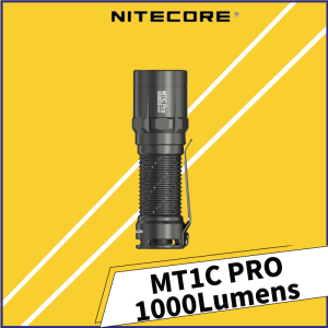 NITECORE MT1C PRO 1000Lumens Max Beam Distance 360M Protable EDC Tactical Light RechargeableInclude Battery