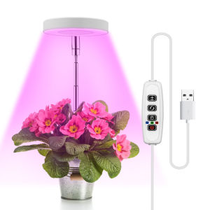 Vimite Led Plant Grow Light USB Full Spectrum Phyto Lamp Grow Light with Timer Succulent filler Light for Indoor Plants Seedlings Flowers