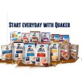 Quaker Oat Instant Cepat Dimasak Oatmeal Segera Cooking Pouch Inatant Kemasan Merah Quick Cook Biru Pack. 