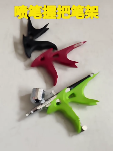 Portable Air Brush Grip Stand Preventing Cramping Enhancing Control Airbrush Handle Air Brush Grip Holder Sprays Tool