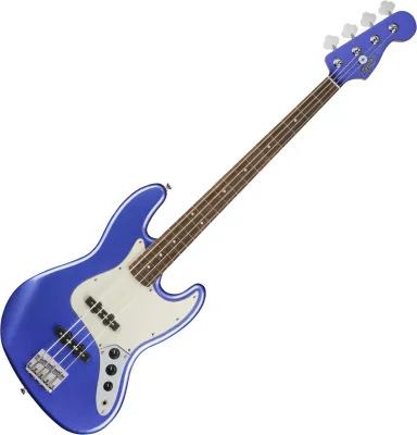 Squier Contemporary Jazz Bass Guitar Laurel FretBoard Ocean Blue