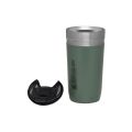 STANLEY GO VACUUM TUMBLER 16 OZ - HAMMERTONE GREEN. 