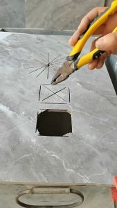 Diamond Brazed Finger Bit Milling Cutter Perfect for Dressing Marble Countertops Backwater Grinding Wheel M10 Cutter Trimming Abrasive Round Head for Quartz Stone Arc Grinding 100 Type Angle Grinder