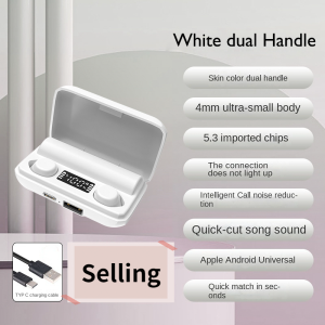 Mini Tws Bluetooth Headset Mini Invisible Earphone Small Binaural Sleep Wireless Headphones Super Long Battery Life Earbuds