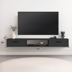 ⚡️LIKE BUG⚡️Wall TV Cabinet rak tv gantung Minimalist TV Storage Cabinet Tv Rack Kabinet Tv 100cm|120cm|150cm | 180cm