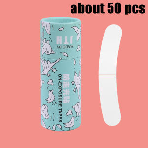 【PrettySet】50/30Pcs Transparent Clear Double Sided Tape for Clothing Dress Body Skin Anti-Exposure Adhesive Sticker Strips