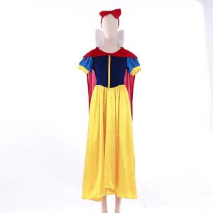 2026 Halloween Party Snow White Dress Cosplay Fairy Tale Stage Performance Costume