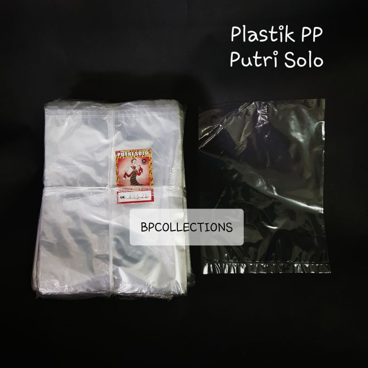 1 Pak Kantong Plastik Pp Bening 7x12 Tebal 03 Putri Solo Ecer Lazada Indonesia 5104