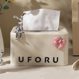 Tissue Box กล่องทิชชู่มินิมอล กล่องเก็บกระดาษเช็ดมือ ถาดทิชชู่พร้อมฝาปิด กล่องใส่กระดาษชำระ เหมาะสําหรับวาง ในห้อง นั่งเล่น ห้องนอน ส่งไว
