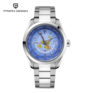 PAGANI DESIGN Watch For Men 2025 Japan NH34 GMT Automatic Watch Mechanical Mens Watches Stainless Steel Waterproof Calendar Wristwatch Original PD-1788