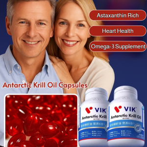 ✨【𝟏𝟎𝟎% 𝐀𝐮𝐭𝐡𝐞𝐧𝐭𝐢𝐜】Antarctic Krill Oil Capsules Phosphorus-Rich Nutritional Supplement for Cardiovascular and Joint Health Protective Omega-3 Astaxanthin with Antioxidant Benefits Efficient Absorption Natural Safe Ingredients