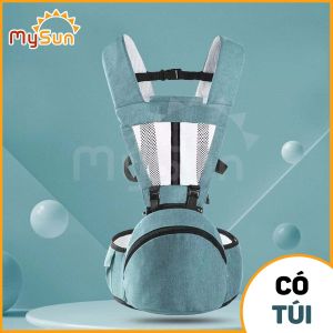 Đai địu cho trẻ em bé 1 2 3 tuổi ngồi đi xe máy an toàn - MySun