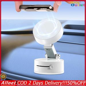 [ToolOutlet]Double-Sided Suction Cup Phone Stand Multifunctional Folding Vacuum Swivel Mobile Phone Holder for Car Dashboard