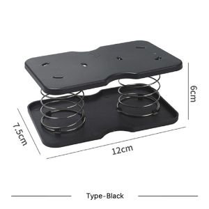 Tempat Tissue Praktis Musim Semi Penyangga Tray Holder Kotak Tisu Rumah Tangga Spring Tissue Box