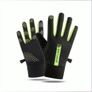 Warm Gloves Thin Fleece Lining Comfortable and Skin-friendly Cold Weather Gloves Lit No Fear of Wind and Snow